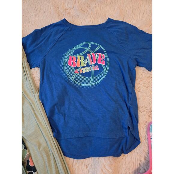 Girls Athletic Activewear Clothes leggings shirts lot size M 7-8 - Picture 2 of 10